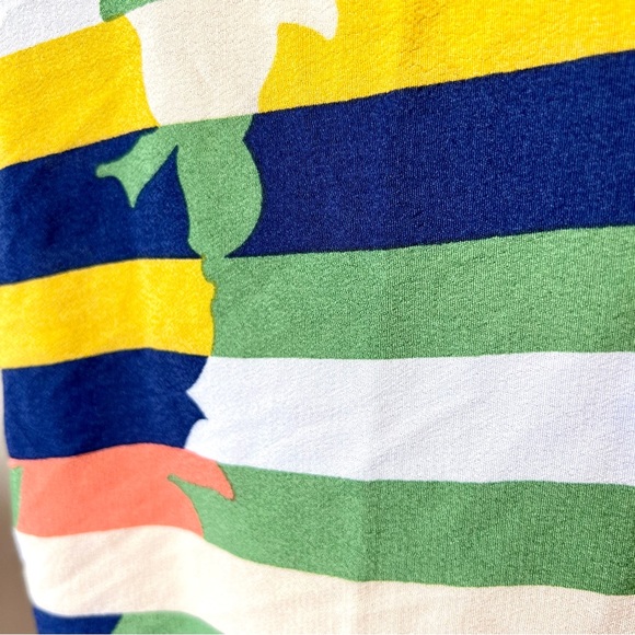 ANTHROPOLOGIE MAEVE Mila Colorful Abstract Striped Blouse—SZ. Small - Picture 4 of 14